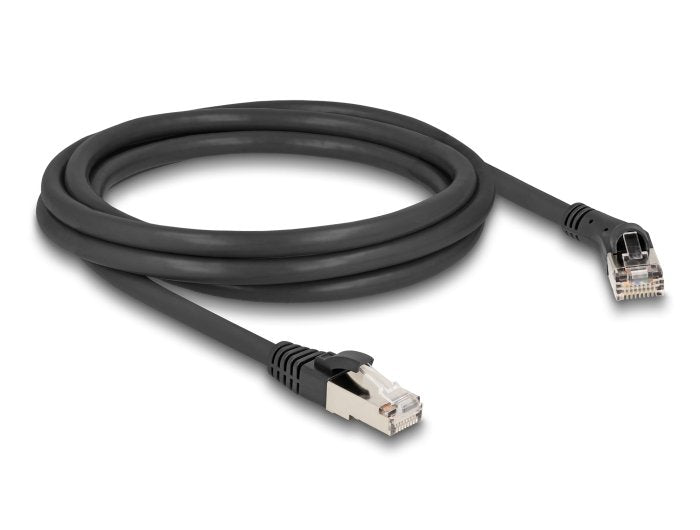 Delock RJ45 Network Cable CAT.8.1 S/FTP Male 45° Nach Rechts Angular