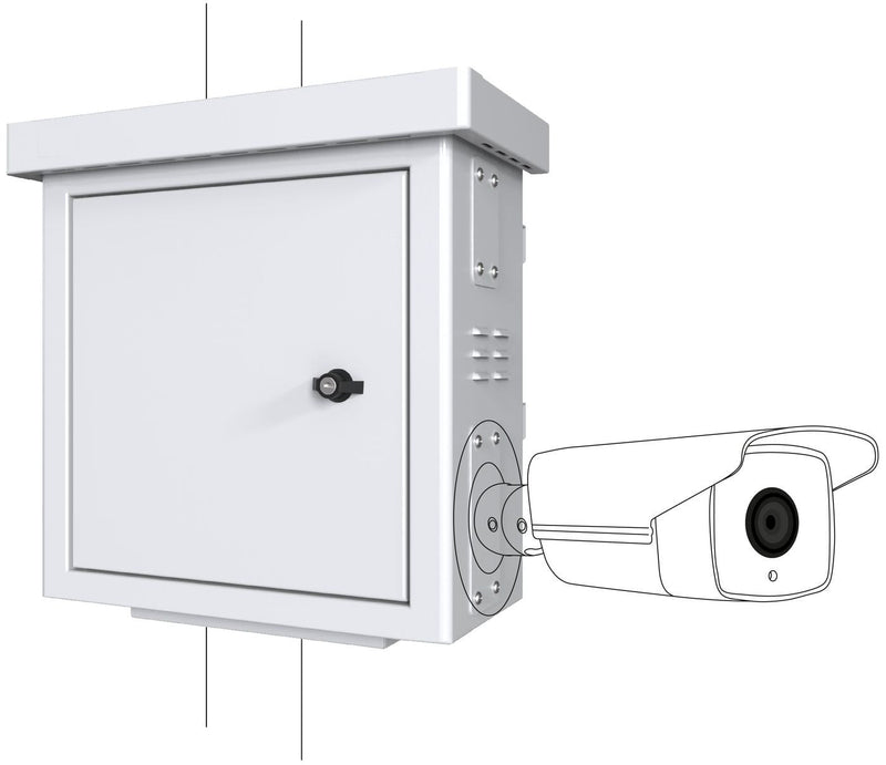 Lanview RCCTV001 Cabinet Rack 0U White