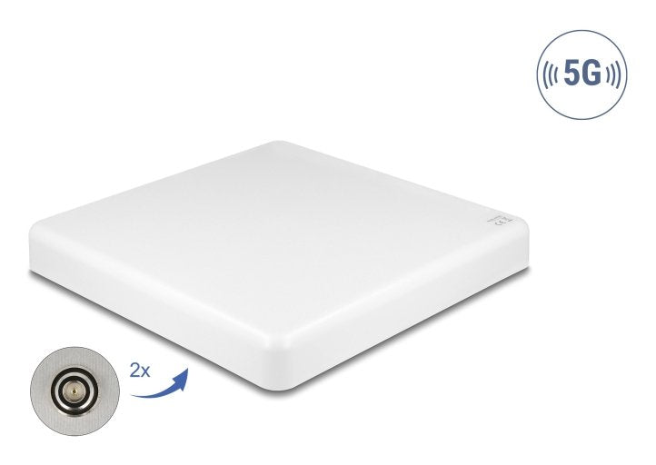 Delock 5G LTE Mimo Antenna 2 X N Connector Female 2,7 - 9,0 dBi Direktional Wall And Assembly Mástil Outdoor W