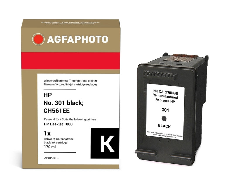 Agfa Photo Ink Black APHP301B 190 Copias