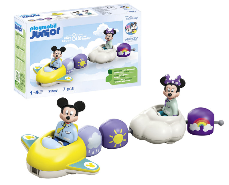Playmobil Junior Disney: Mickey And Minnie Tren Nube