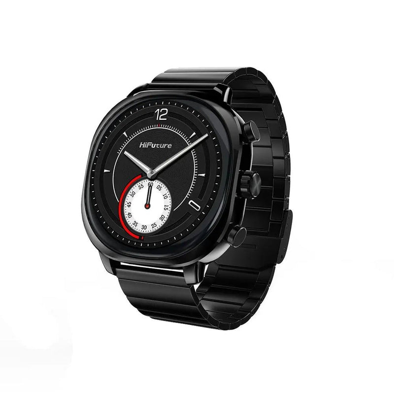 Smartwatch Hifuture Aix Luxury Stainless Steel Black Aix-black