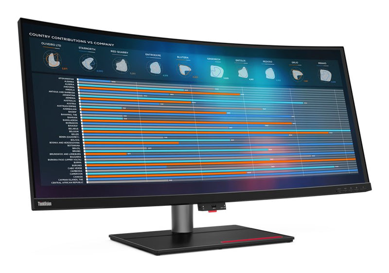 Lenovo Monitor Thinkvision P40,39.7,5120X2160,IPS, USB Tipo-c/USB 3.2, 3 Years