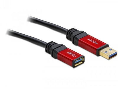 Delock USB Cable 3.0M/H (alargo) 5M Premium Black Red 82755 — image 1
