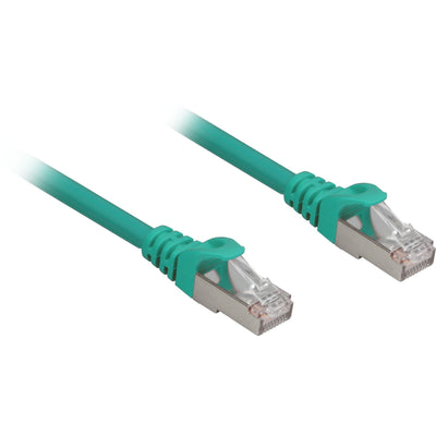 Sharkoon Network Cable RJ45 CAT.6A SFTP 5M Green — image 1