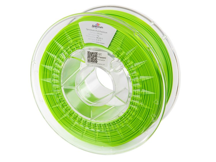 Spectrum 3D Filament / Pla Premium / 1,75MM / Lime Green / Green / 1KG