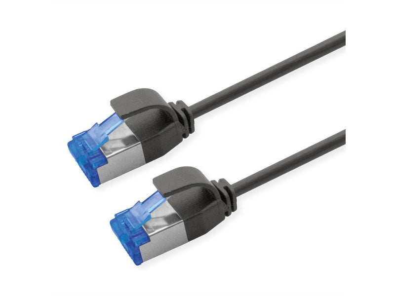 Roline Network Cable CAT.6A (class Ea) S FTP (pimf), Lsoh, PoE, Black 7M