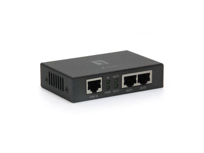 Level One PoE Extender POR-0103 2 Ports PoE + Extiende 100M — image 1