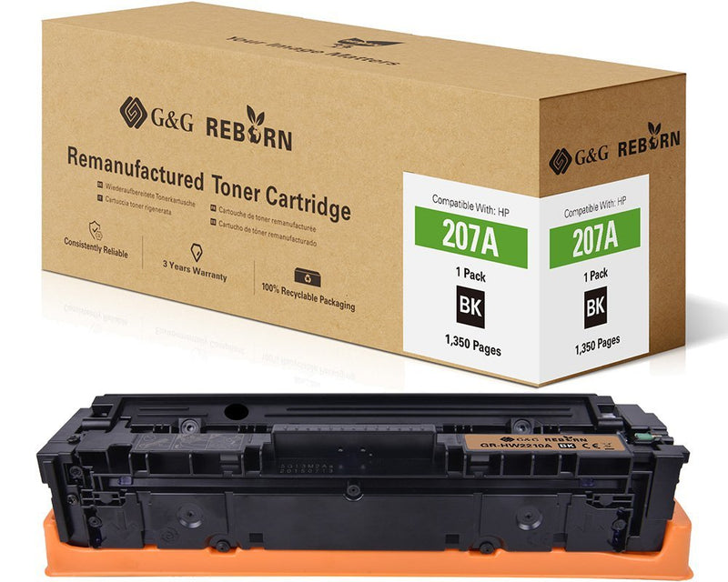 G&g Reborn-toner Compatible With HP 207A / W2210A