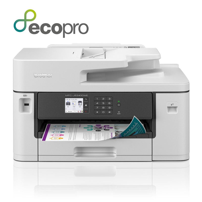 Brother Printer Multifuncion MFCJ5340DWE Dup Wi-Fi LAN Ecopro