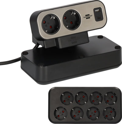 Brennenstuhl®estilo Power Strip Desktop Dúplex With Switch With USB C Power Delivery, 1x USB C And 1x USB a, 1 — image 1