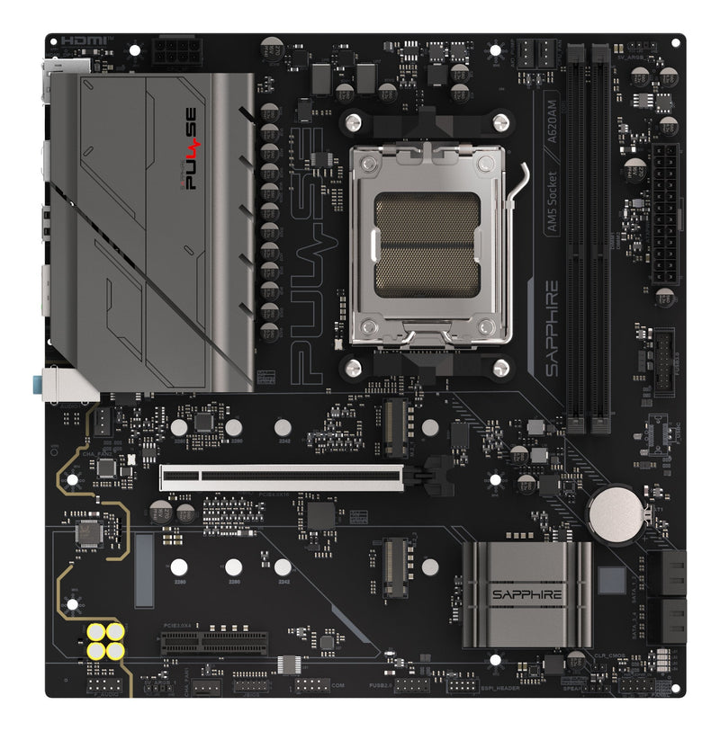 Sapphire Motherboard Pulse A620AM AMD, AM5,DDR5,MATX 52118-03-40G