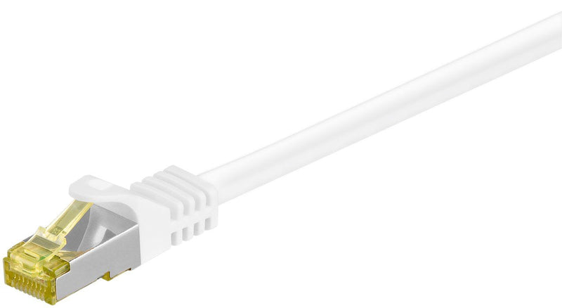 Goobay RJ-45 CAT.7 10M Network Cable S/FTP (s-STP) White