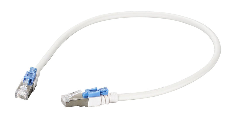 Efb RJ45 Network Cable CAT.6A S FTP Lszh Bc AWG26 Abschliebar White 0,5M