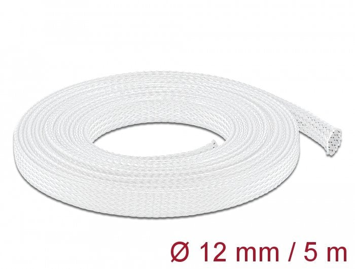 Delock Case Trenzada 5M X 12MM White