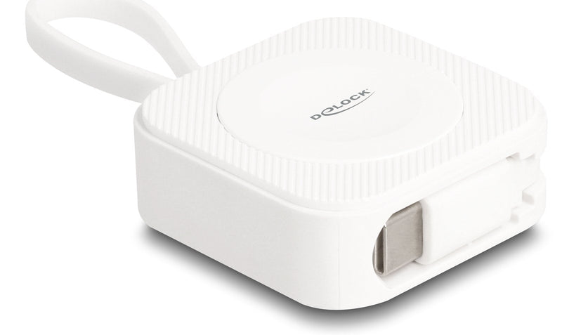 Delock 83023 Almohadilla Charging USB Type- C™ Apple Watch White Magnetic