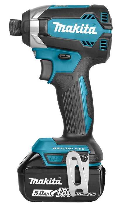 Makita DTD153RTJ Drill Black Blue 1,5KG — image 1