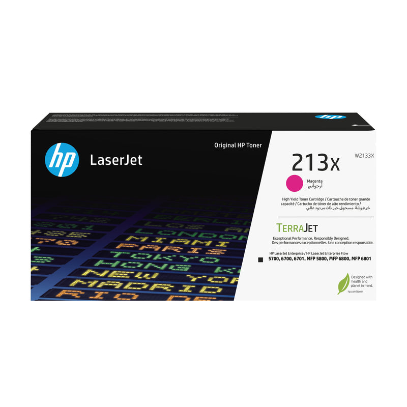 HP Toner 213X Magenta Laserjet Toner Cartridge