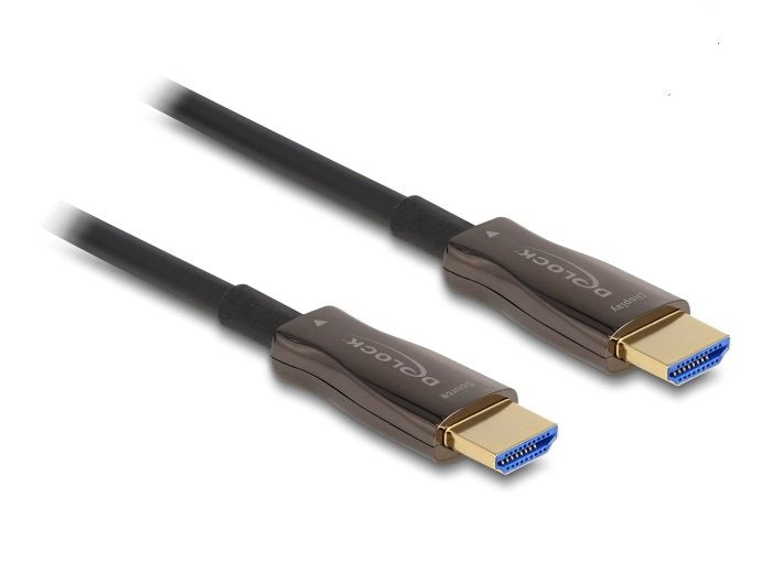 Delock 86034 HDMI Cable Óptico Activo With Blindaje Metallic 8K 60 HZ 50M