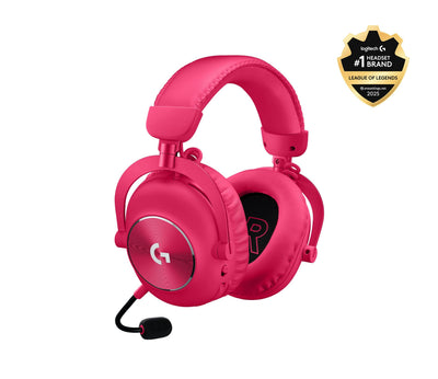 Logitech Headphones G Pro X2 Lightspeed Magenta 981-001275 — image 1