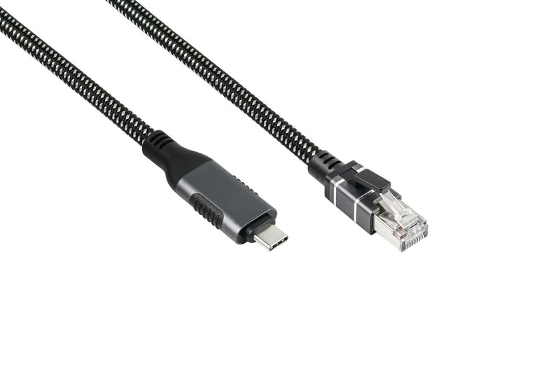 Good Connections Ethernet- USB Cable -c RJ45, Antracita, 1,0M