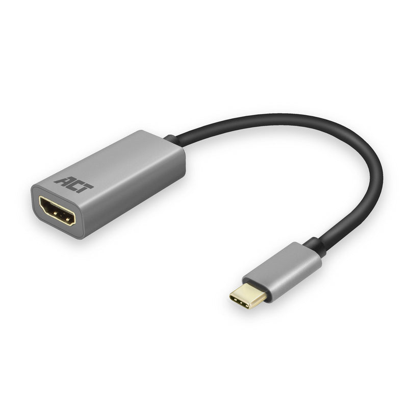 Adapter USB-C HDMI 4K 0,15M Aluminioconvertidor Vídeo And Audio USB-C a Hdmiresolución Máxima 4096 X 2160 (4K)