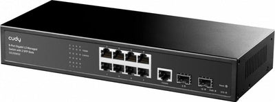 Switch GS2008S2 8-PORT Layer 2 Managed Giga -2 Sfp Slots, Enrackable — image 1