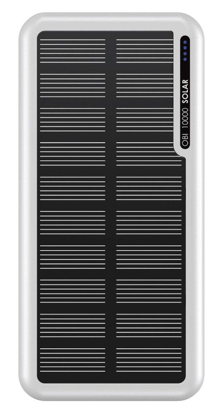 Boompods Obi 10,000MAH Solar Powerbank - White