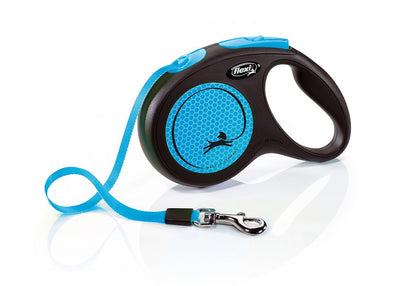 Flexi New Neon M 5M Yellow Perro Strap Retractable — image 1