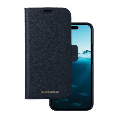 DBRAMANTE1928 New York Case For Smartphone Folio Blue — image 1