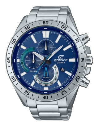 Casio Watch Analógico Edifice Classic EFV-620D-2AVUEF 55MM Silver And Blue