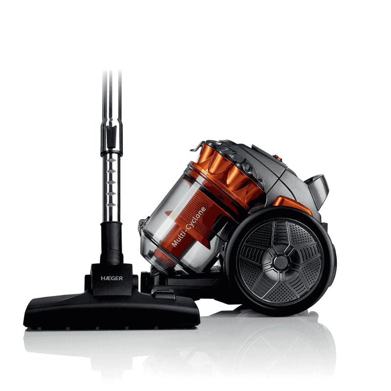 Haeger VC-70C.042A Aspiradora 3 L Aspiradora Cilíndrica Secar 700W Bag Polvo