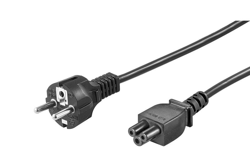 Microconnect PE010818S Cable Transmisión Black 1,8M CEE7/7 C5 Acoplador