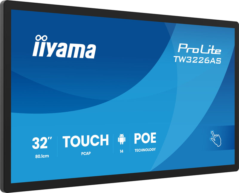 Iiyama 80,1CM (31,5) TW3226AS-B3P 16:9M-TOUCH M-hdmi Andr.