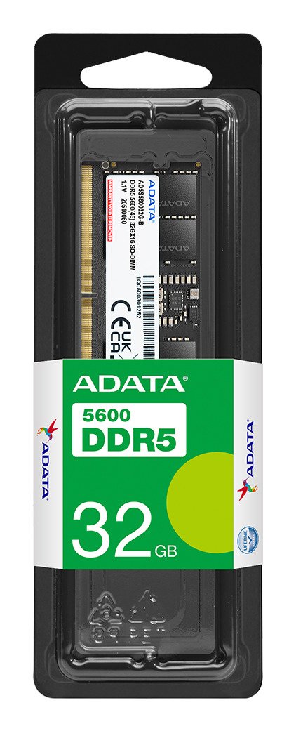 ADATA Memory AD5U560032G-S DR5 RAM Black