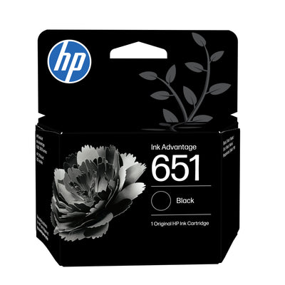 HP Genuine Ink Black C2P10AE 651 600 Copias — image 1