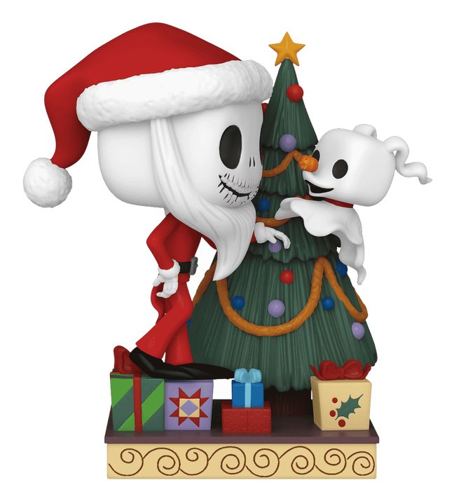 Funko Pop Deluxe The Nightmare Before Navidad 30TH Jack & Zero Con Árbol Navidad 72382