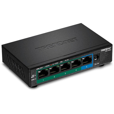 Trendnet Switch TPE-TG52 5 Ports RJ-45 Gigabit 10 100 1000 PoE — image 1