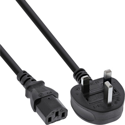 Inline 30 Pieces Cable Power Bulk-pack , Plug Network Inglaterra Plug Aparato Frí Or C13, 1,8M — image 1