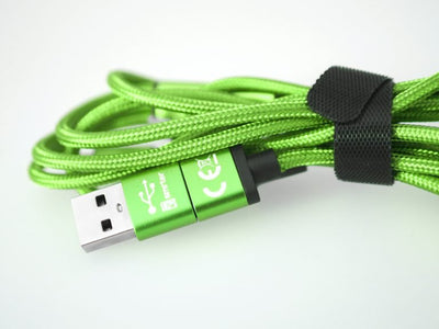 Smrter Hydra Ultra 5IN1 Nylon-cable Charging 120CM, Green Retail — image 1