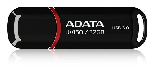 ADATA USB Flash Drive 32GB UV150 USB 3.1 Black
