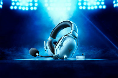 Razer Headphones Blackshark V2 Pro For Playstation Wireless Diadema Set USB Type-c Bluetooth White — image 1
