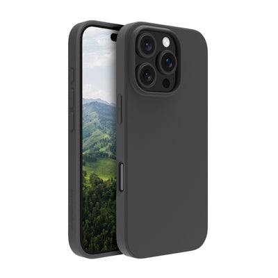 DBRAMANTE1928 Greenland Housing Rear Phone Mobile Phone Plastic Reciclado Black Noche Apple Iphone 16 Pro Max. — image 1