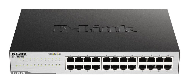 D-link Switch GO-SW-24G 24 Ports 10/100/1000 Housing Plastic