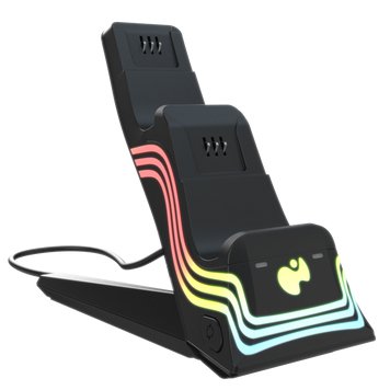 Pdp Estación Charging Dual Afterglow Wave Black Xbox Seriesx — image 1