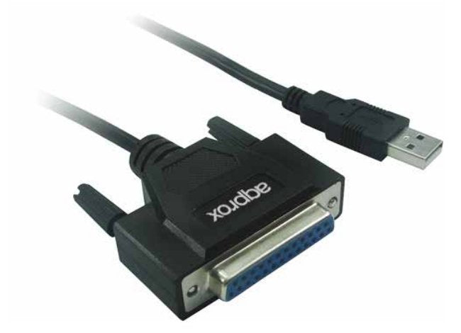 Approx Cable Adapter USB a Paralelo APPC26