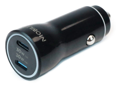Mobilis Energia Charger 60W Car Charger 2 USB-C 1 USB-A Sb — image 1