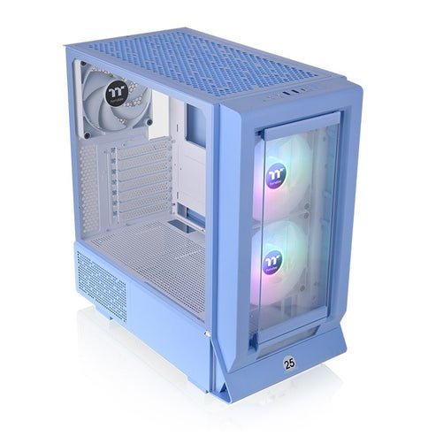Thermaltake PC Case Ceres 350 Mx Blue Claro, Glass Tempered X 2 CA-1Z3-00MFWN-00
