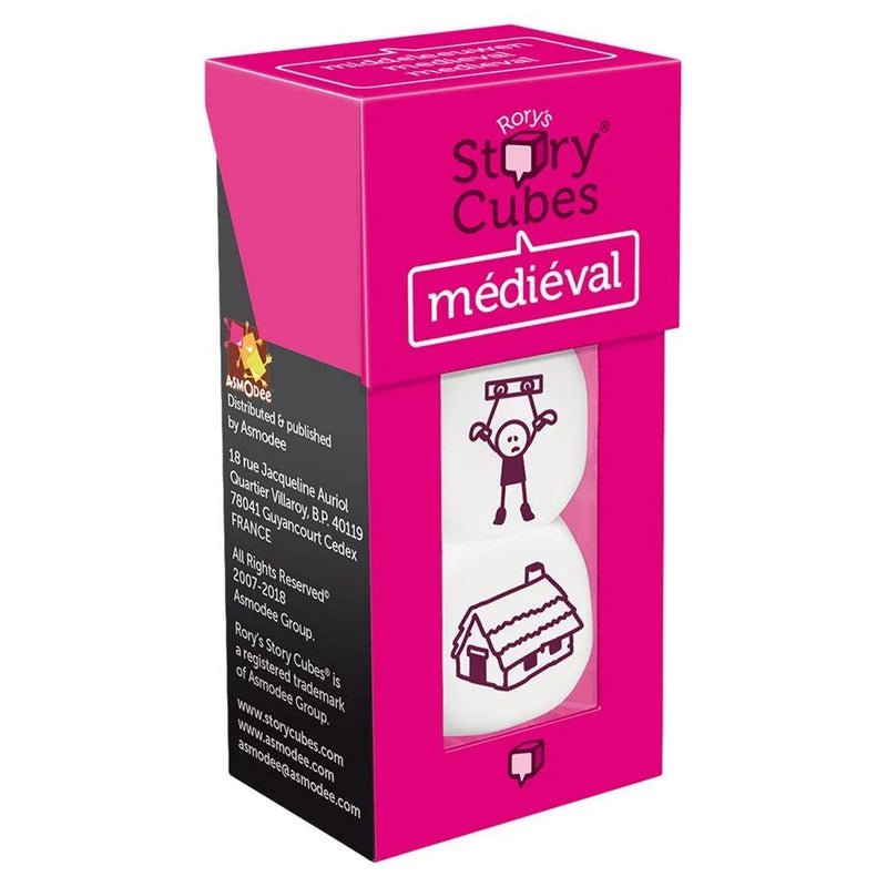 Set Of Desk Story Cubes Medieval Pegi 8