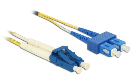 Delock Cable Fibre Optic Lc Duplex a Sc Duplex Singlemode OS2 10M